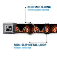 Load image into Gallery viewer, Dog Bone Seatbelt Buckle Collar - Mohawk Skulls - NO Star