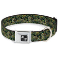 Load image into Gallery viewer, Buckle-Down Seatbelt Buckle Dog Collar - Nuggets Stacked