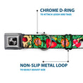 Load image into Gallery viewer, Dog Bone Seatbelt Buckle Collar - Only God Can Judge Me Green