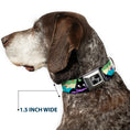 Load image into Gallery viewer, Dog Bone Seatbelt Buckle Collar - Octopus Superhero Cartoon