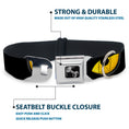 Load image into Gallery viewer, Dog Bone Seatbelt Buckle Collar - Owl Eyes 1