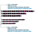Load image into Gallery viewer, Dog Bone Seatbelt Buckle Collar - Owls Black/Fuchsia/Purple/Turquoise