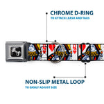 Dog Bone Seatbelt Buckle Collar - Queen of Broken Hearts