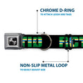 Load image into Gallery viewer, Dog Bone Seatbelt Buckle Collar - RCTID Black/Portland Flag