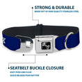Load image into Gallery viewer, Dog Bone Seatbelt Buckle Collar - Star of David