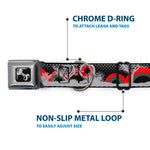 Dog Bone Seatbelt Buckle Collar - Starry Forest