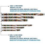 Dog Bone Seatbelt Buckle Collar - Trust No One Gray