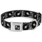 Dog Bone Seatbelt Buckle Collar - Turntables