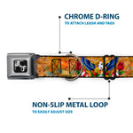 Dog Bone Seatbelt Buckle Collar - TJ-Blonde