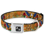 Dog Bone Seatbelt Buckle Collar - TJ-Blonde