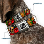 Dog Bone Seatbelt Buckle Collar - TJ-Dagger