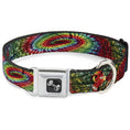 Load image into Gallery viewer, Dog Bone Seatbelt Buckle Collar - TJ-Bird Kiss