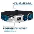 Load image into Gallery viewer, Dog Bone Seatbelt Buckle Collar - TJ-Brutal Blue