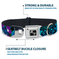 Load image into Gallery viewer, Dog Bone Seatbelt Buckle Collar - TJ-Fairy Blue Hair