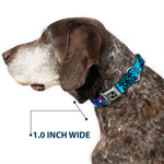 Dog Bone Seatbelt Buckle Collar - TJ-Fairy Blue Hair