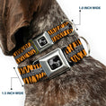 Load image into Gallery viewer, Dog Bone Seatbelt Buckle Collar - Tiger Eyes