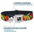 Load image into Gallery viewer, Dog Bone Seatbelt Buckle Collar - Taco Man