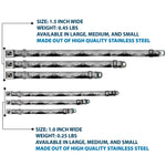 Dog Bone Seatbelt Buckle Collar - Vivid SANTA MONICA Pier Skyline Grays/White