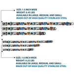 Dog Bone Seatbelt Buckle Collar - Vivid Los Angeles Snapshots Stacked