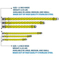 Load image into Gallery viewer, Dog Bone Seatbelt Buckle Collar - Wire Grid Yellow/Black/Gray