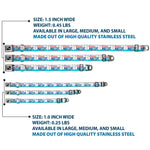 Dog Bone Seatbelt Buckle Collar - Washington License Plate NATIVE