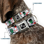 Dog Bone Seatbelt Buckle Collar - Zombie CHOMP!