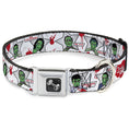 Load image into Gallery viewer, Dog Bone Seatbelt Buckle Collar - Zombie CHOMP!