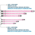 Load image into Gallery viewer, Dog Bone Seatbelt Buckle Collar - Bandana/Skulls Pink/White