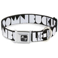 Load image into Gallery viewer, Dog Bone Seatbelt Buckle Collar - BUCKLE-DOWN Shapes Black/White