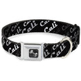 Load image into Gallery viewer, Dog Bone Seatbelt Buckle Collar - CALI Fade Diagonal Black/Gray/White