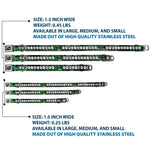 Dog Bone Seatbelt Buckle Collar - CTRL+ALT+DEL Chip