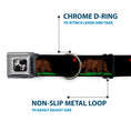 Load image into Gallery viewer, Dog Bone Seatbelt Buckle Collar - California Flag Bear Black