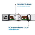 Load image into Gallery viewer, Dog Bone Seatbelt Buckle Collar - Cali Bear White