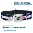 Load image into Gallery viewer, Dog Bone Seatbelt Buckle Collar - Colfax Colorado Flag