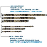 Dog Bone Seatbelt Buckle Collar - Doodle1/Paint Drips Cream/Black