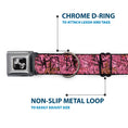 Load image into Gallery viewer, Dog Bone Seatbelt Buckle Collar - Hunting Camo Pinks
