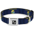 Load image into Gallery viewer, Dog Bone Seatbelt Buckle Collar - Montana Flags