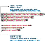 Buckle-Down Seatbelt Buckle Dog Collar - PARTY TIME! w/Drinks