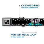 Dog Bone Seatbelt Buckle Collar - Panda Bling