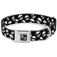 Load image into Gallery viewer, Dog Bone Seatbelt Buckle Collar - Multi Panda w/Sunglasses Black/White