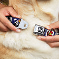 Load image into Gallery viewer, Dog Bone Seatbelt Buckle Collar - I HEART COLORADO SKIING Logos/Mountain