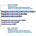 Load image into Gallery viewer, Dog Bone Seatbelt Buckle Collar - Colorado Skier4/Mountains Blues/White/Red/Yellow