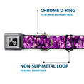 Load image into Gallery viewer, Dog Bone Seatbelt Buckle Collar - Crystals Purples