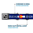 Load image into Gallery viewer, Dog Bone Seatbelt Buckle Collar - Colorado PARKER Flag Blue/White/Red/Yellow