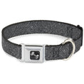 Load image into Gallery viewer, Dog Bone Seatbelt Buckle Collar - Concrete Finish Grays