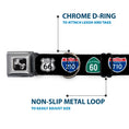 Load image into Gallery viewer, Dog Bone Seatbelt Buckle Collar - California Highway Signs Black