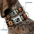 Load image into Gallery viewer, Dog Bone Seatbelt Buckle Collar - Saint Blocks