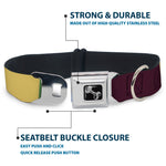 Dog Bone Black/Silver Seatbelt Buckle Collar - Summer Essentials Color Block 5