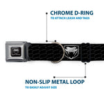 Dodge Viper Seatbelt Buckle Collar - Dodge Viper REPEAT w/Text