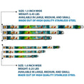 Load image into Gallery viewer, Simba2 CLOSE-UP Full Color Seatbelt Buckle Collar - Lion King Simba, Pumba & Timon Growing Up